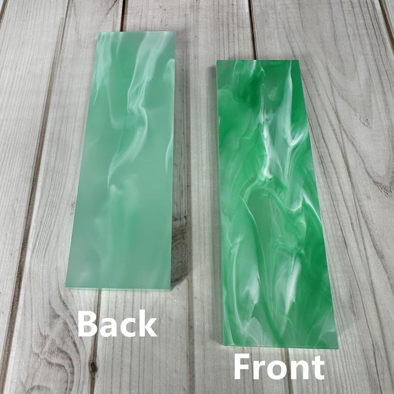 Uotowell Pre-Cut Epoxy Resin Scales Blanks for Decorative Inlays in Guitar Bodies, Necks, Engraved Knife Handle and Gun Grips - Image 3